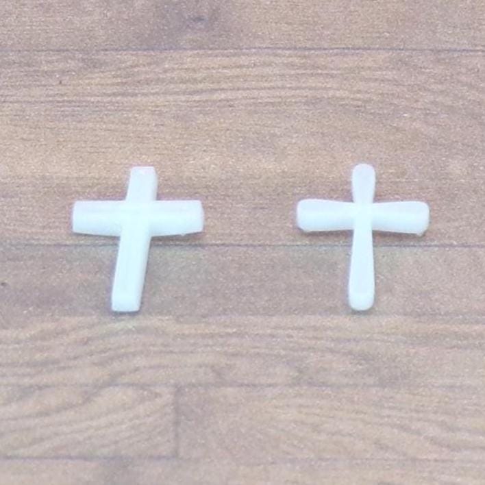 1:24 Scale Wall Crosses – Miniature Crosses (2) for Dollhouses, Churches & Graveyards - MstrcrftMinis - 1409