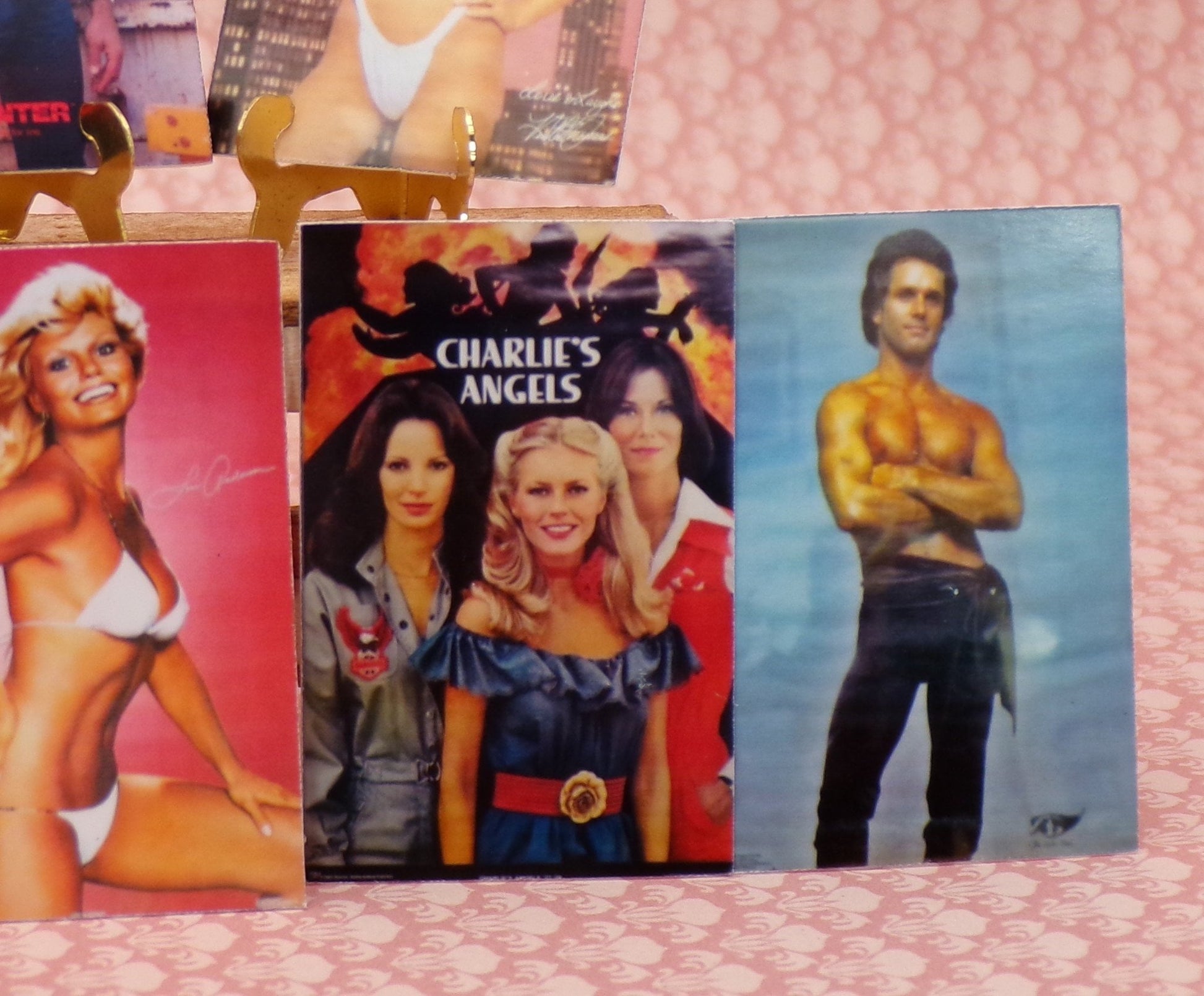 1970s and 1980s Style 1:24 Scale Heartthrob Posters - MstrcrftMinis - 1037