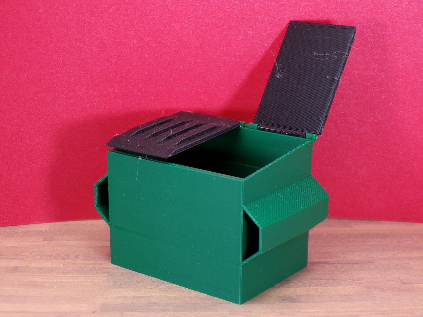 4 - Yard Dumpster – 1:24 Scale Miniature - MstrcrftMinis - 1313