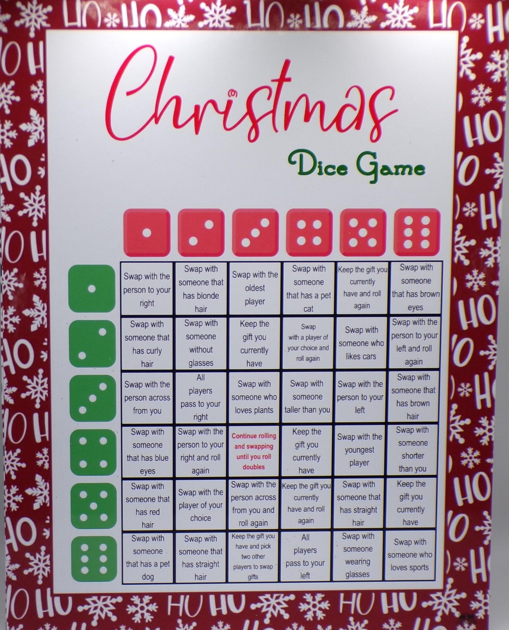 54+ Christmas Games - From Family to Adult - 5 Different Gift Exchange Games - Mistletoe Moolah Game - Mature Games Also - MstrcrftMinis - 