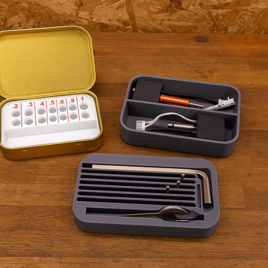 Altoids Tin Insert for 3D Printer: Hot End & Nozzle Storage or Hot End Storage Only or Printer Tool Storage or Nozzle and Tool Storage w/Tin - MstrcrftMinis - 1282