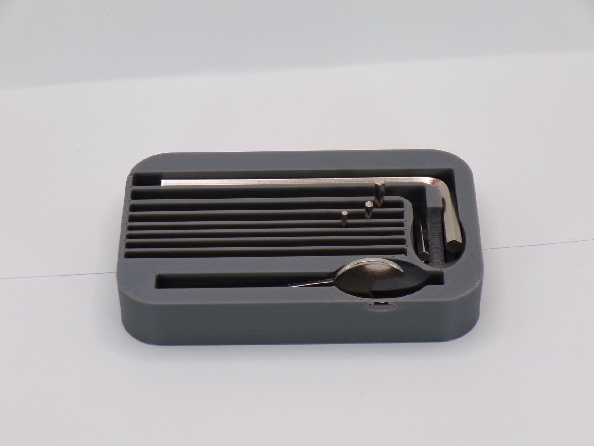 Altoids Tin Insert for 3D Printer: Hot End & Nozzle Storage or Hot End Storage Only or Printer Tool Storage or Nozzle and Tool Storage w/Tin - MstrcrftMinis - 1282