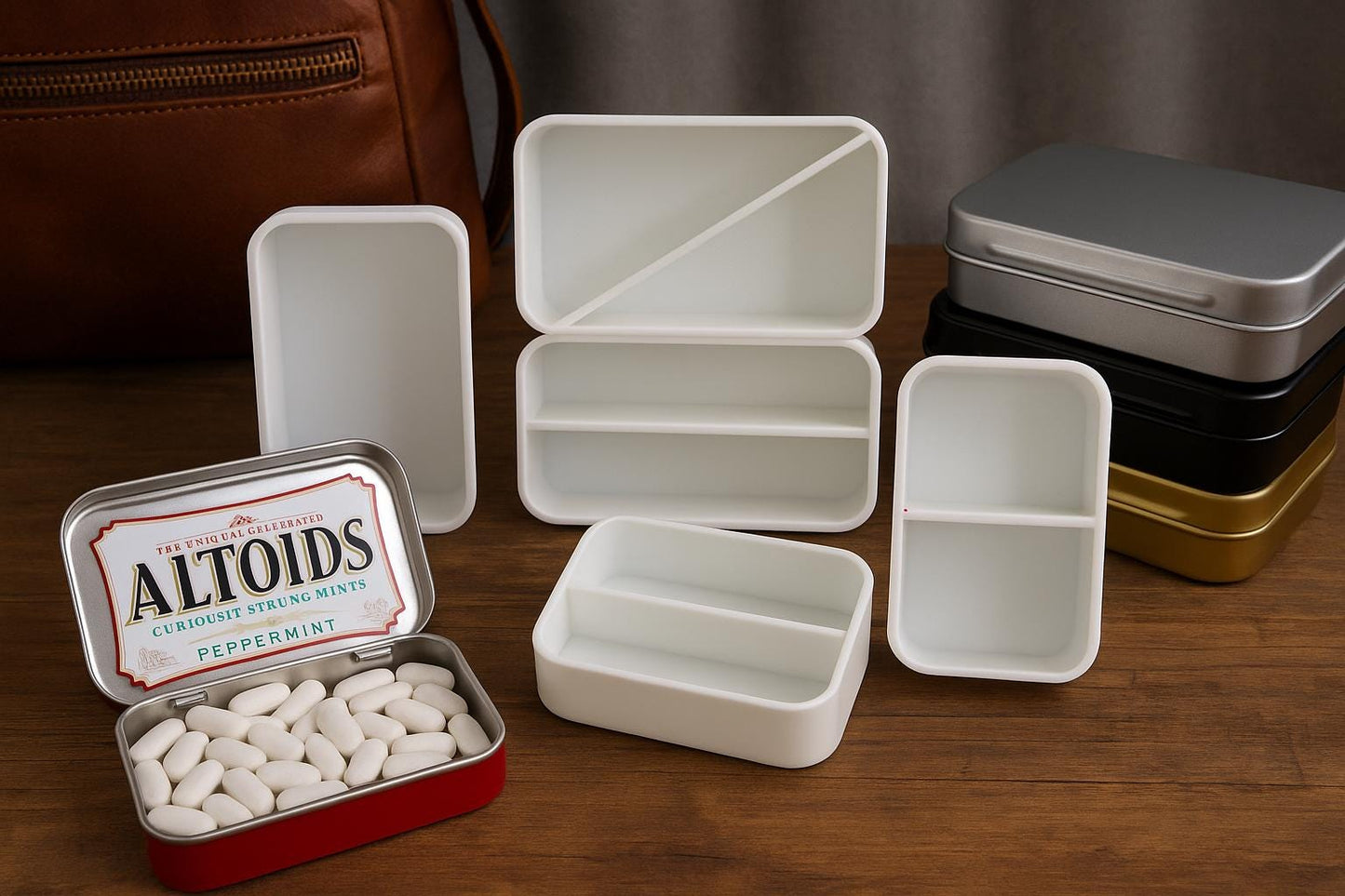 Altoids Tin Storage Kit: Sewing, Pills, Battery, Med - Kit, Cutlery Organizer - MstrcrftMinis - 1290