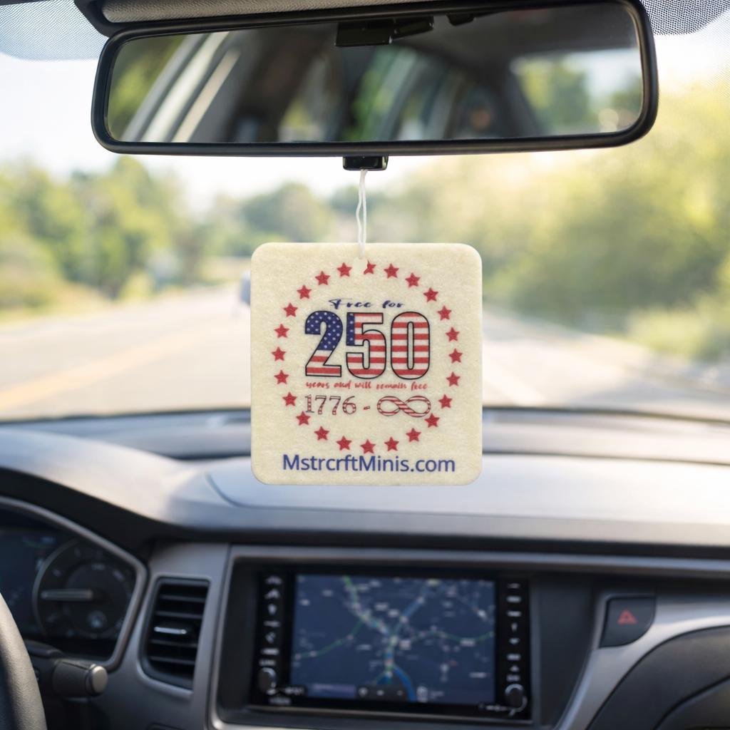 America @ 250 Air Freshener – The Smell of Freedom - MstrcrftMinis - 1267-2