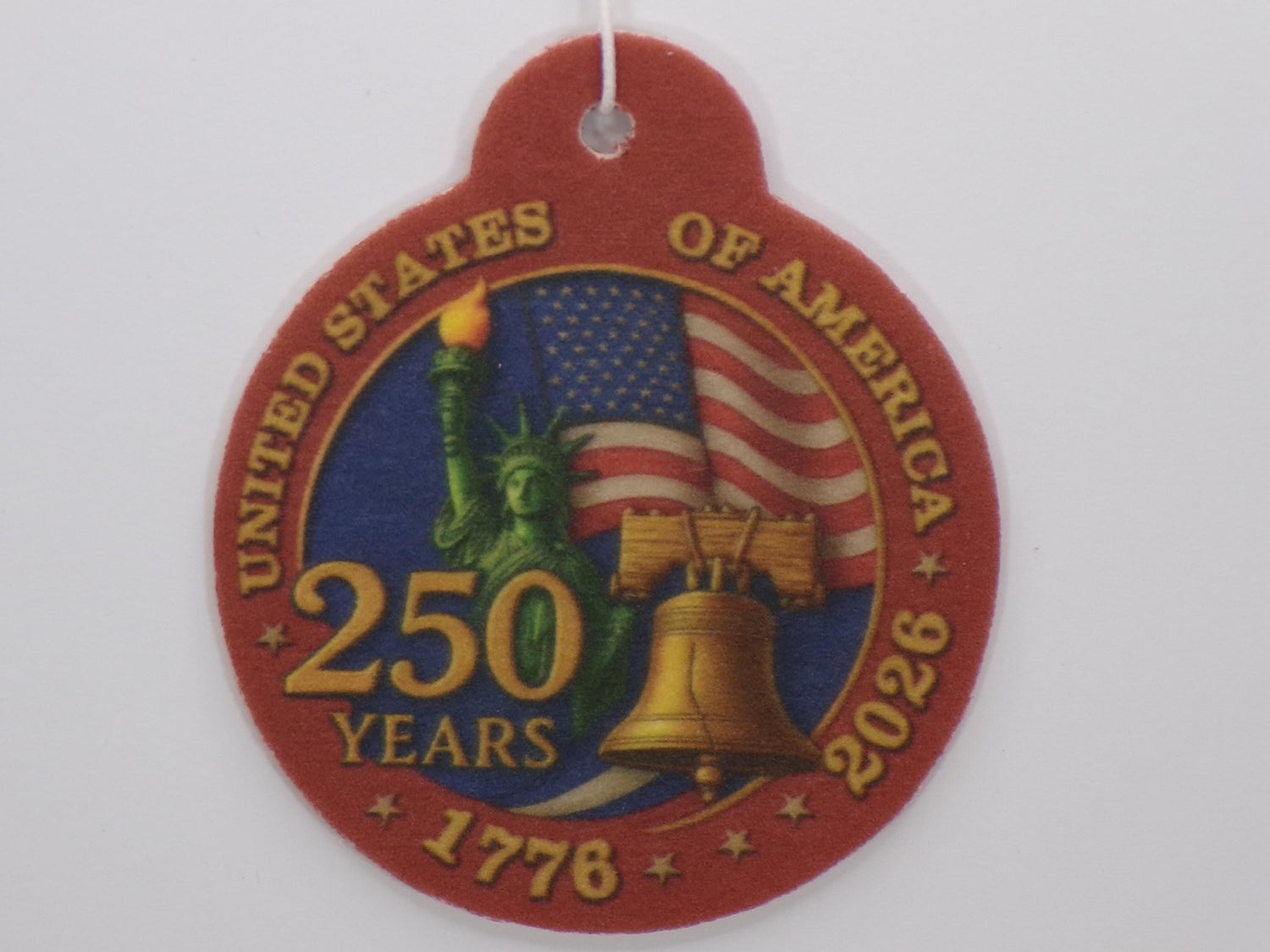 America @ 250 Air Fresheners – The Smell of Freedom - 3 Designs to Choose From - MstrcrftMinis - 1267