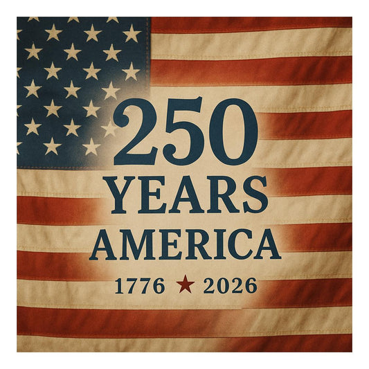 America @ 250 Stickers - 4" Stickers to Celebrate the United States 250th Birthday! 19 Designs - MstrcrftMinis - 1288