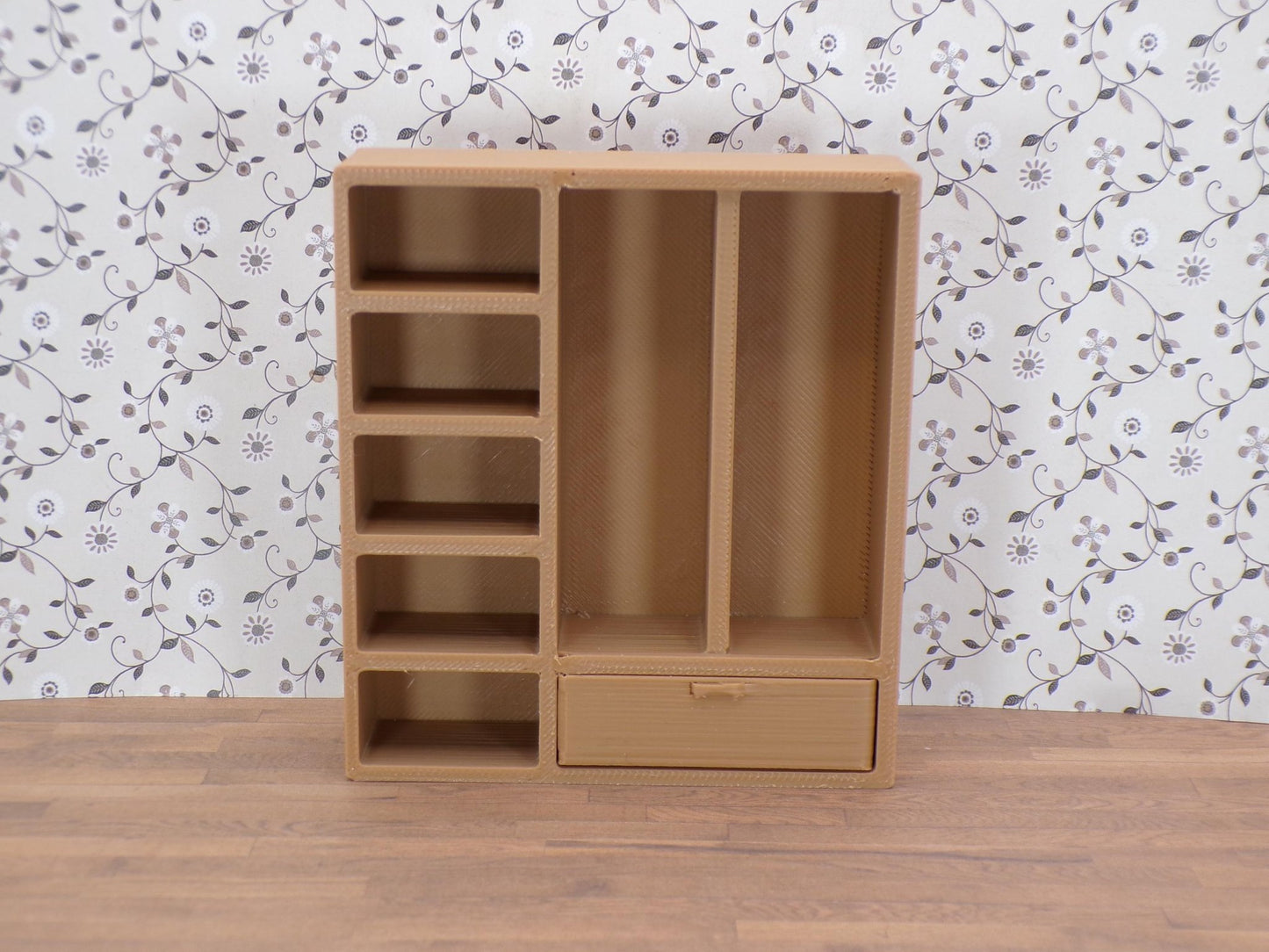 Bedroom Wardrobe – 1:24 Scale Miniature - MstrcrftMinis - 1326