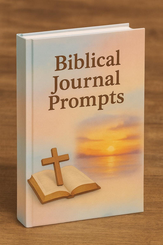 Biblical Journal Prompts – Christian Faith & Reflection Guide - MstrcrftMinis - 