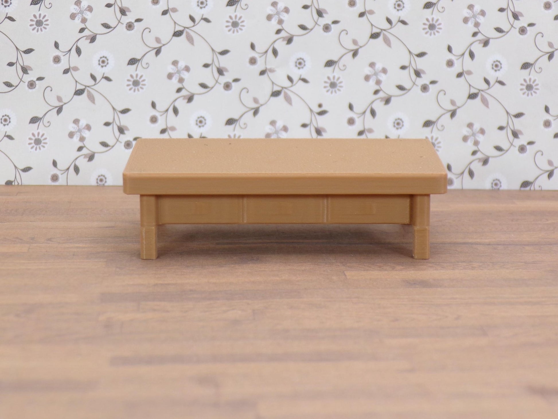 Coffee Table – 1:24 Scale Miniature - MstrcrftMinis - 1355