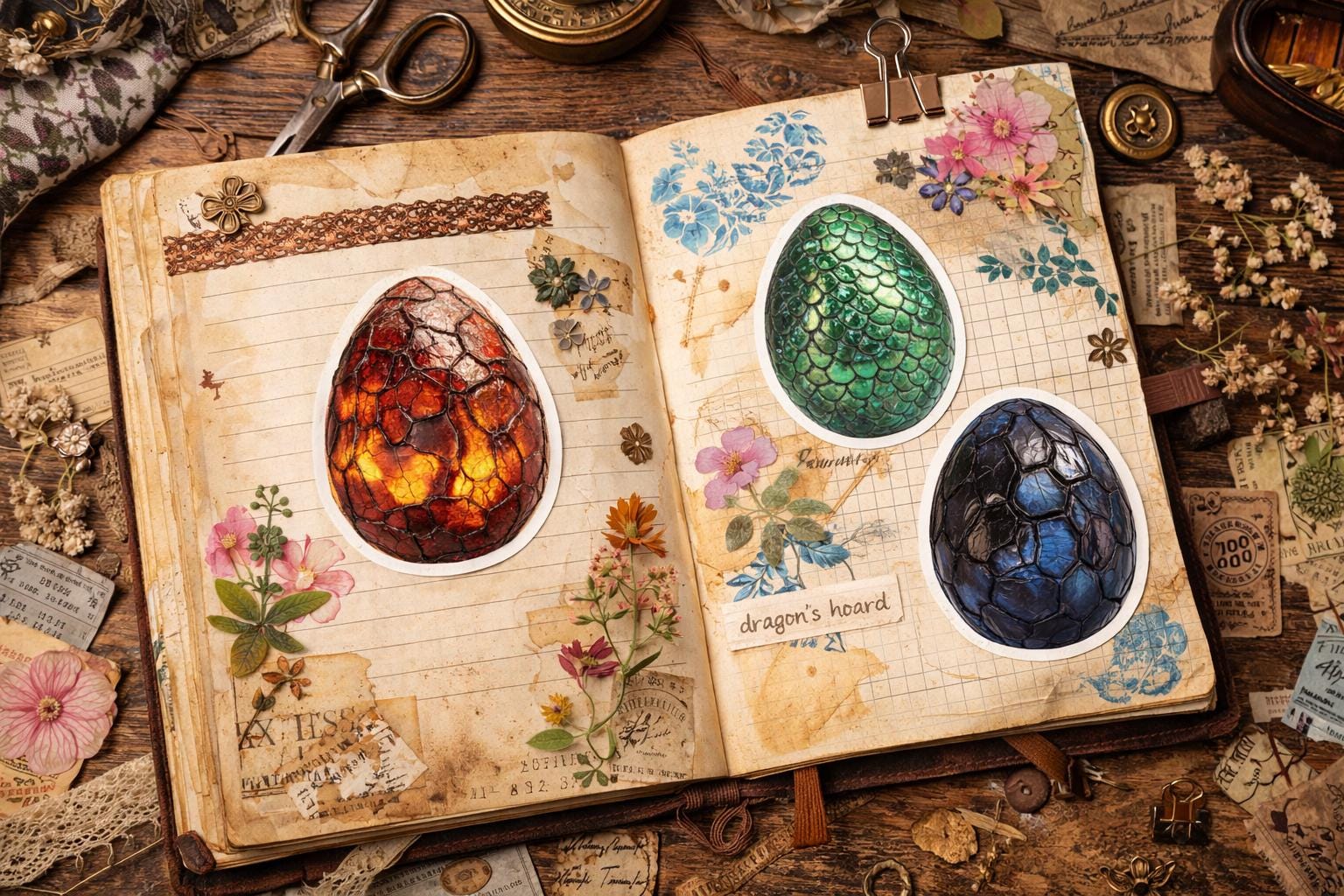 Dungeons & Dragons Dragon Egg Sticker Pack – 24 or 96 Vinyl Stickers - MstrcrftMinis - 1343