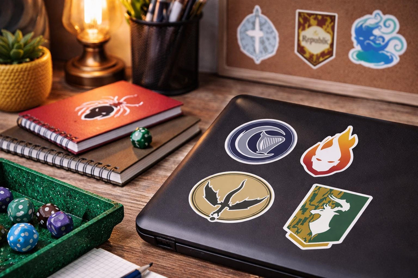 Dungeons & Dragons Sticker Pack – 23 Vinyl Stickers - MstrcrftMinis - 1339