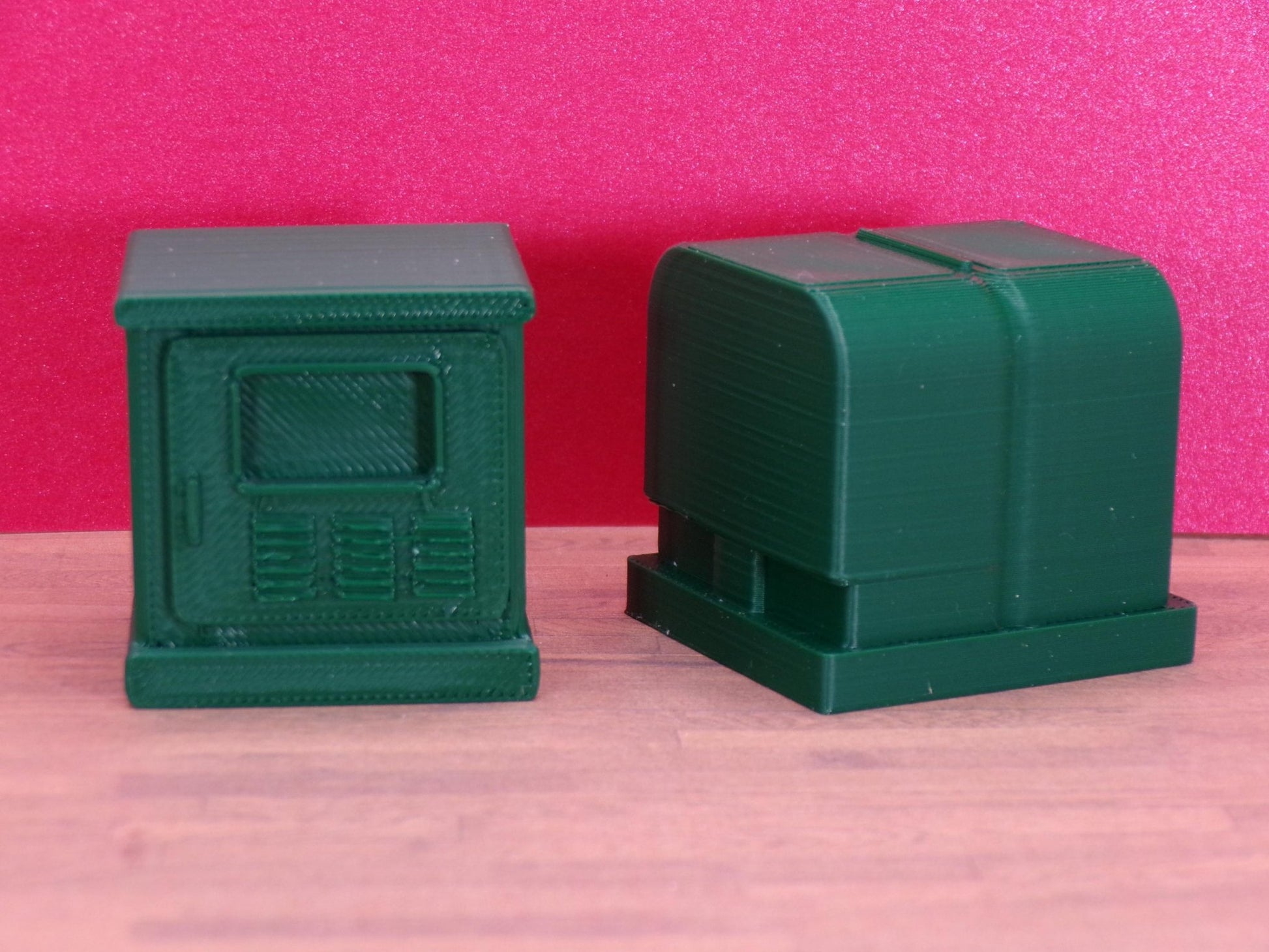 Electrical Transformer Boxes – 1:24 Scale Miniature - MstrcrftMinis - 1328