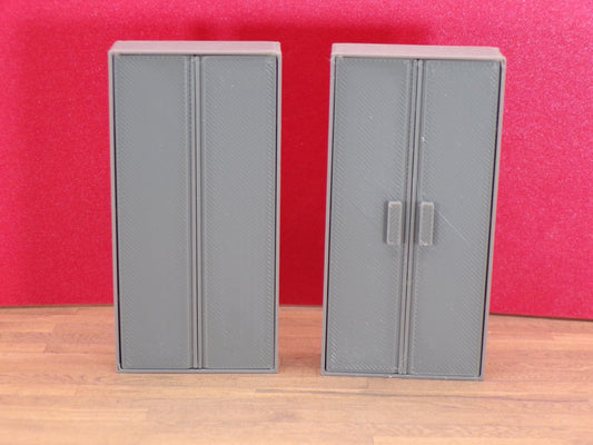 Garage Storage Cabinet – 1:24 Scale Miniature - MstrcrftMinis - 1325