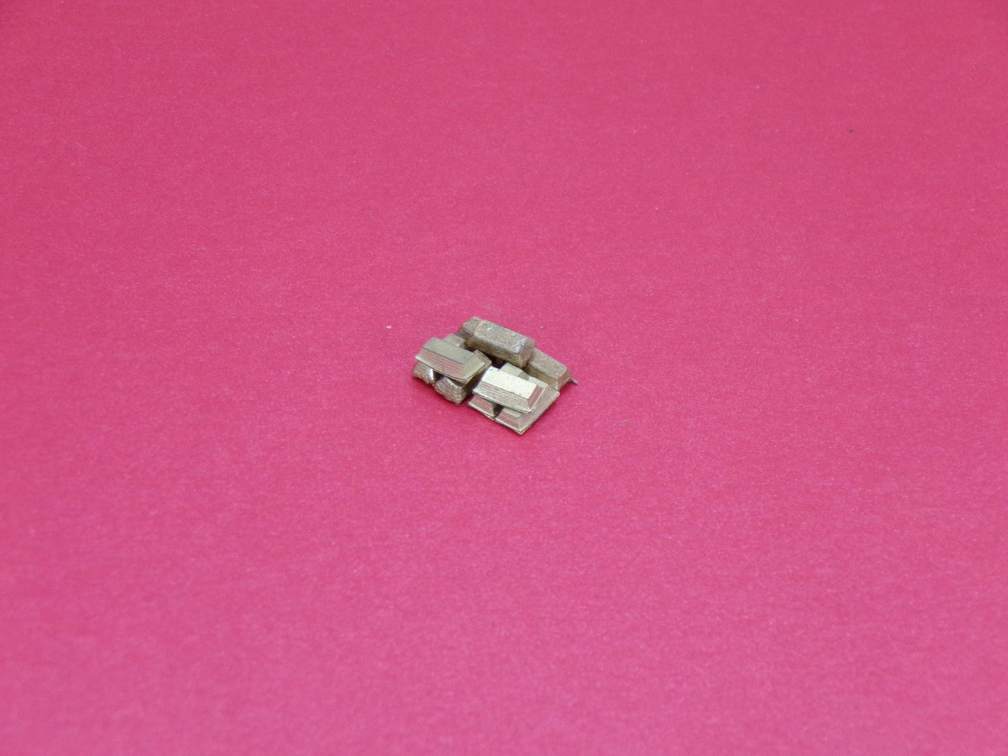 Gold Bars (5 - Pack) – 1:24 Scale Miniature - MstrcrftMinis - 1346