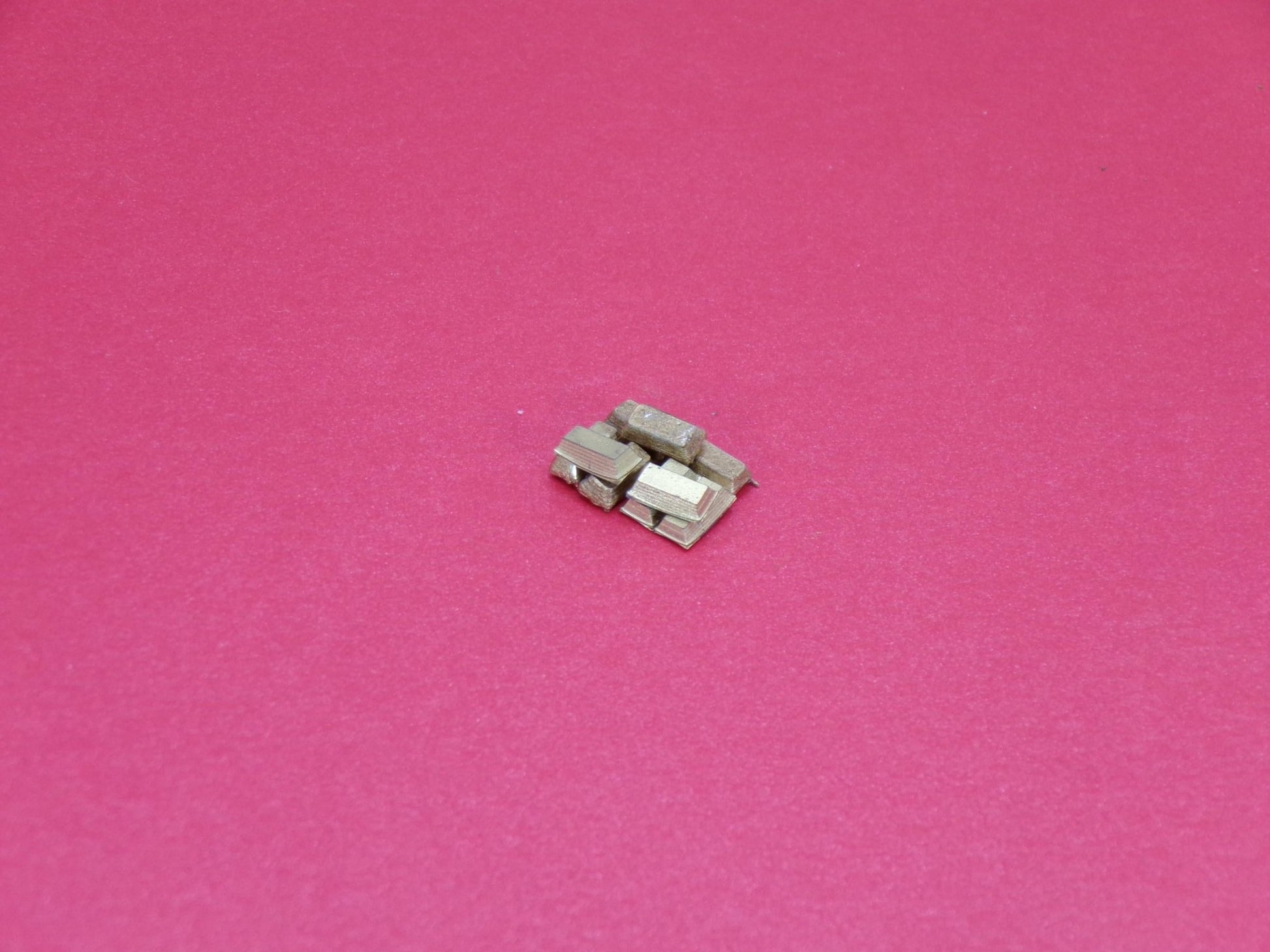 Gold Bars (5 - Pack) – 1:24 Scale Miniature - MstrcrftMinis - 1346