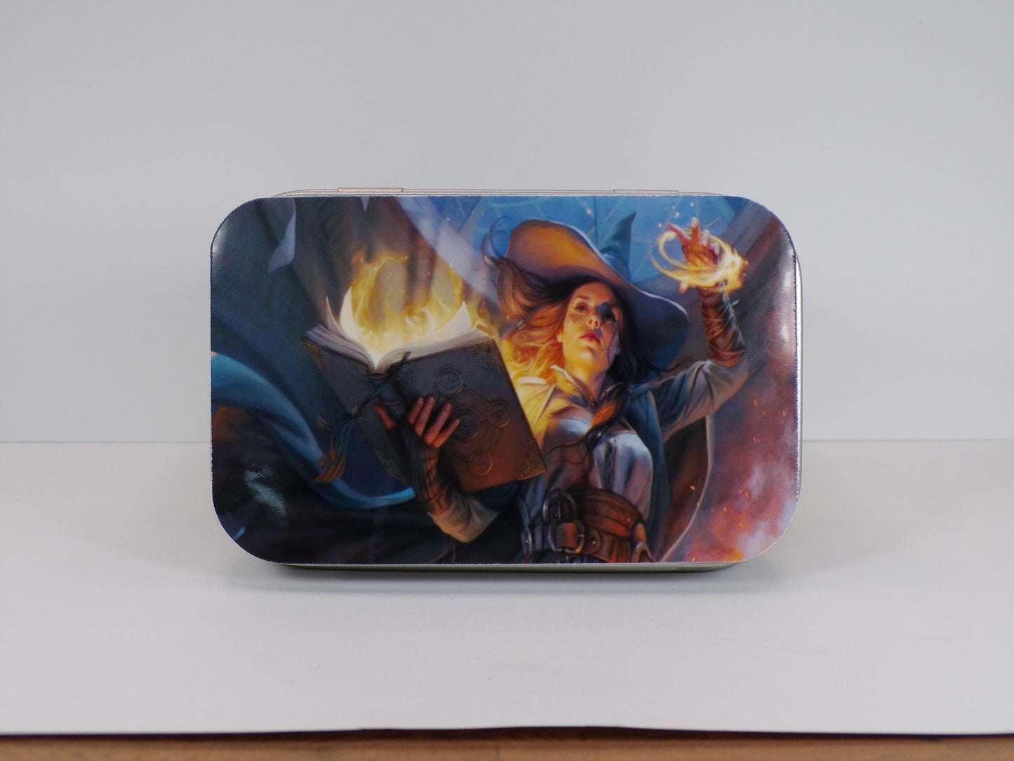The "Encount-Tin" – Portable D&D Dice / Accessory Storage in an Altoids-Style Case - “Pack the adventure in your pocket.”