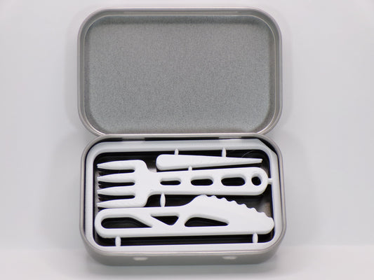 Special-Purpose Altoids-Style Tin Storage Kits – Sewing, Pill Organizer, Battery, Med-Kit, Spare Cutlery