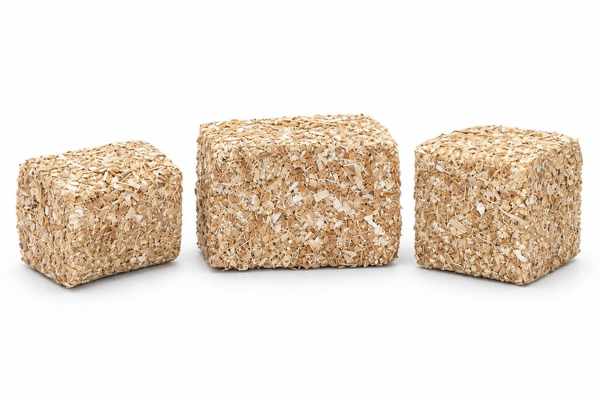 Hay Bales – 1:24 Scale Miniature for Fall Scenes