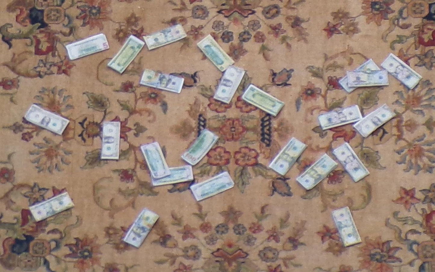 It's All About the Money, Money, Money - 1:24 Scale Stacks of Money - US Dollars - MstrcrftMinis - 1038
