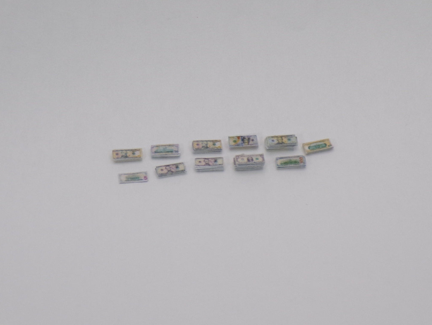 It's All About the Money, Money, Money - 1:24 Scale Stacks of Money - US Dollars - MstrcrftMinis - 1038