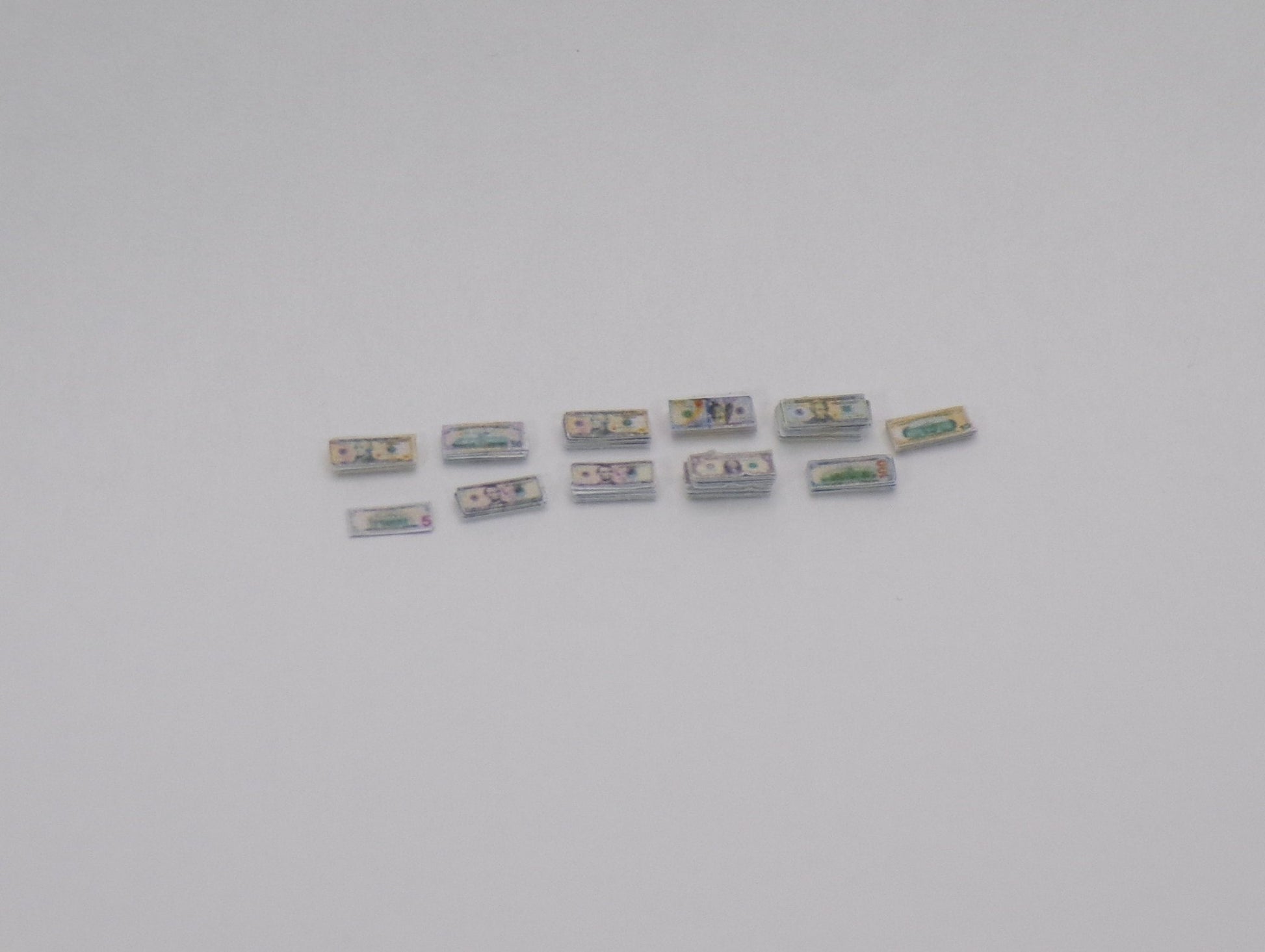 It's All About the Money, Money, Money - 1:24 Scale Stacks of Money - US Dollars - MstrcrftMinis - 1038