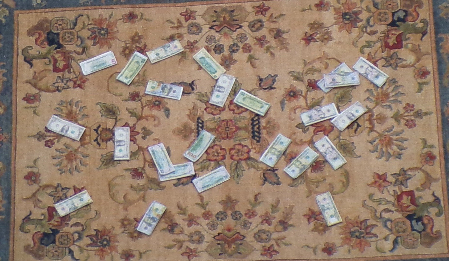 It's All About the Money, Money, Money - 1:24 Scale Stacks of Money - US Dollars - MstrcrftMinis - 1038
