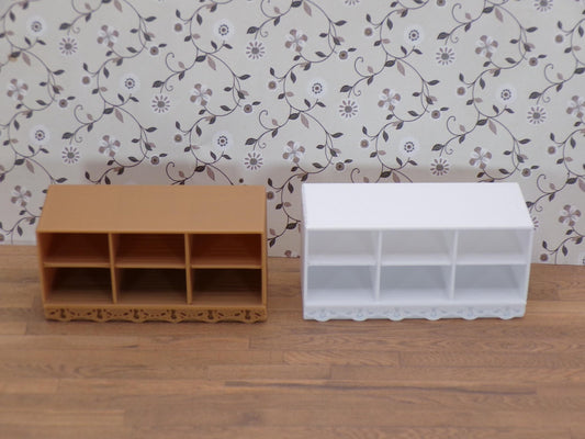 Living Room Shelf – 1:24 Scale Miniature - MstrcrftMinis - 1305