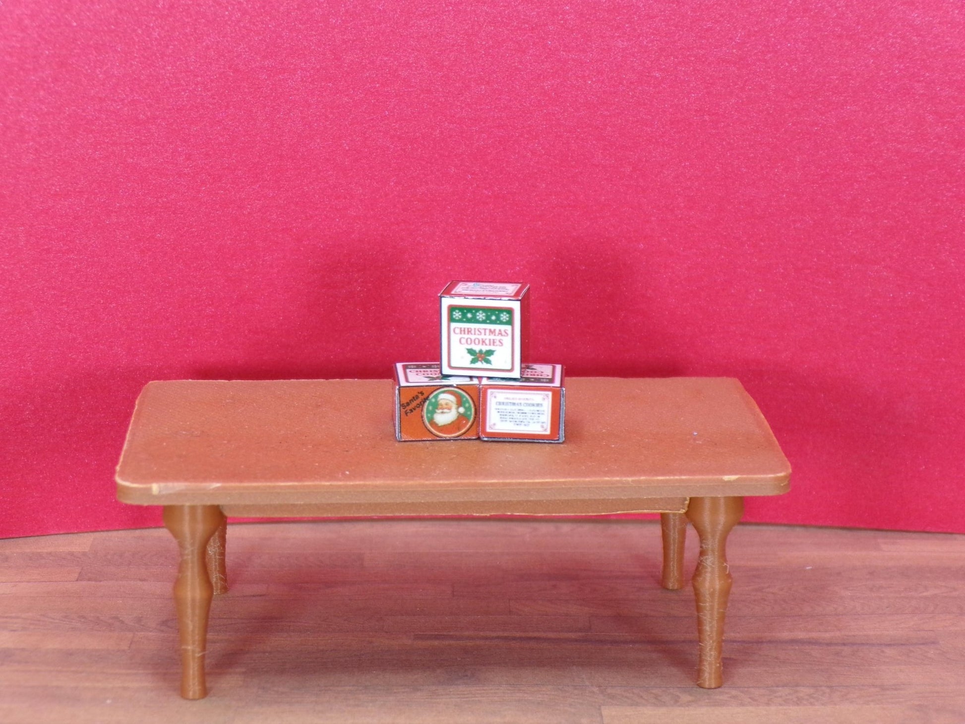 Miniature Cookie Box & Tin Set – 1:24 Scale Miniature - MstrcrftMinis - 1321