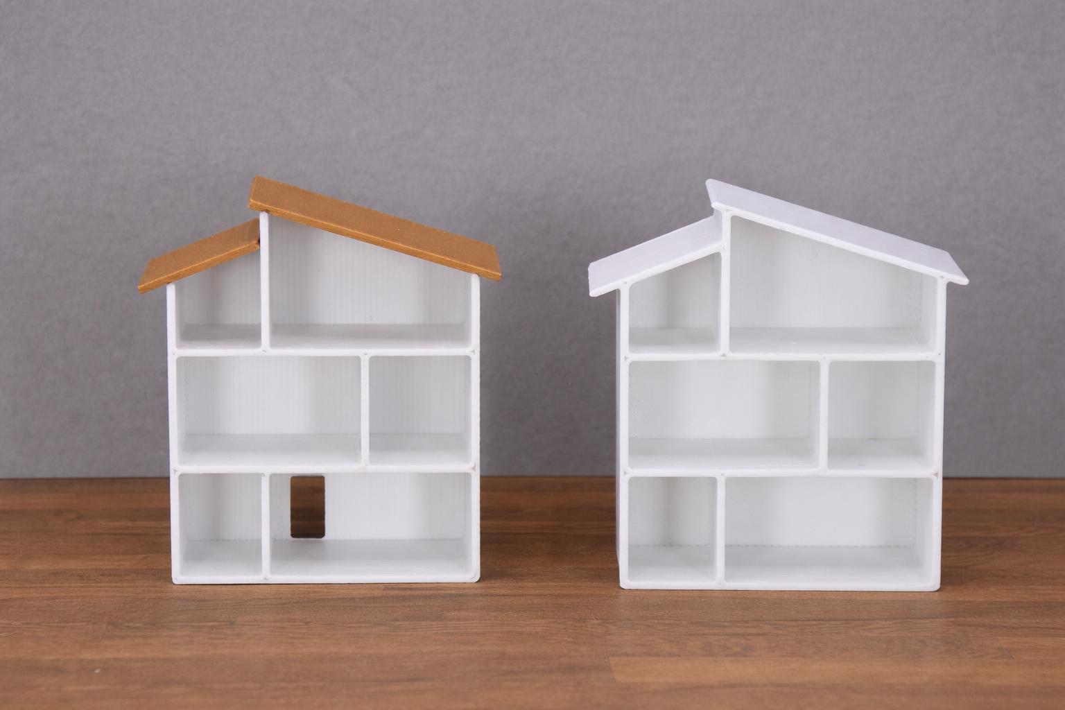 Modern Dollhouse – 1:24 Scale Miniature - MstrcrftMinis - 1315-0013