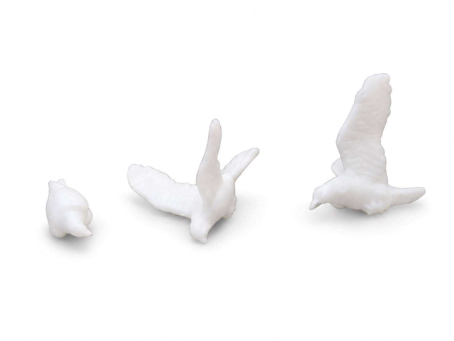 Pigeons (3) – 1:24 Scale Miniature - MstrcrftMinis - 1405