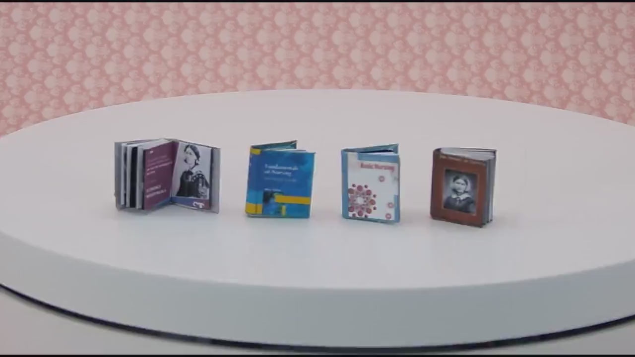 1:24 Scale Medical Nursing Books