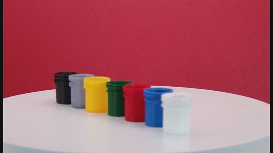 Miniature 5-Gallon Buckets – 1:24 Scale - Workshop, Garage or Industrial - 1/25 Scale and G Scale Compatible