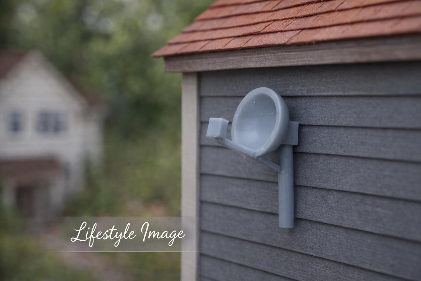 Residential Satellite Dish – 1:24 Scale Miniature - MstrcrftMinis - 1353