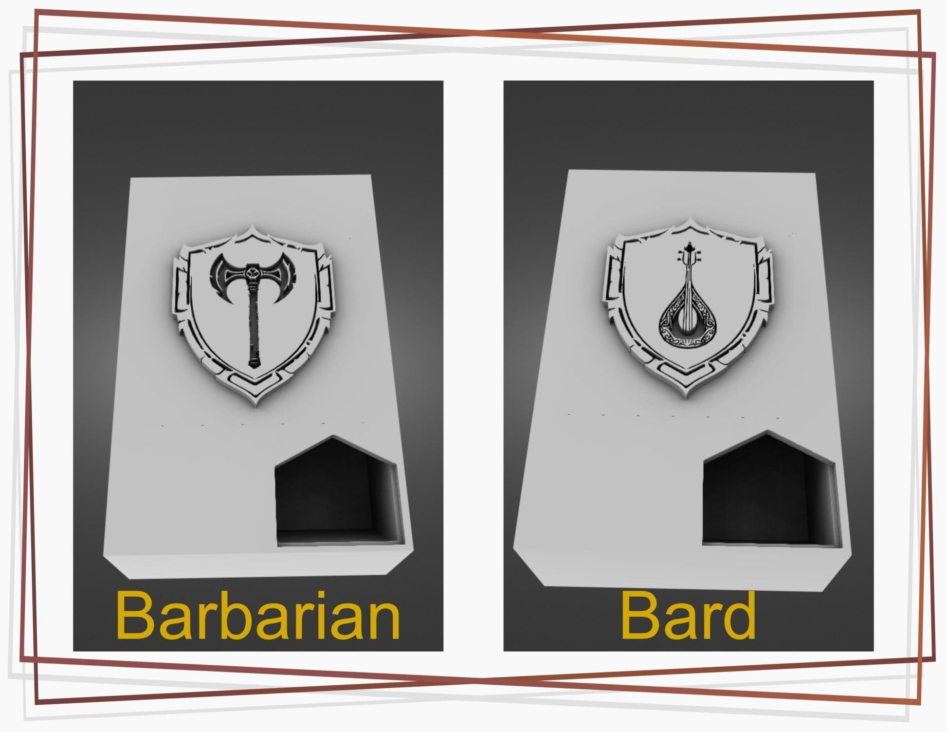 The "Crit Kommander" – Full Size Dice Towers for D&D and Tabletop RPGs - MstrcrftMinis - 1275