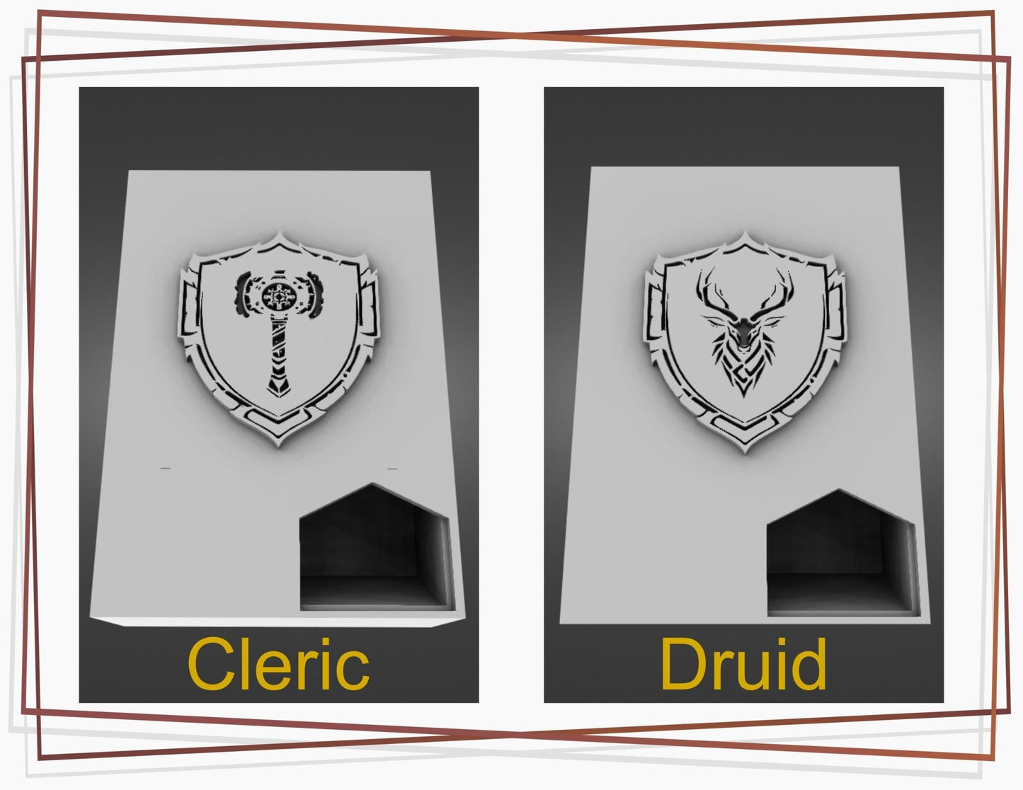 The "Crit Kommander" – Full Size Dice Towers for D&D and Tabletop RPGs - MstrcrftMinis - 1275