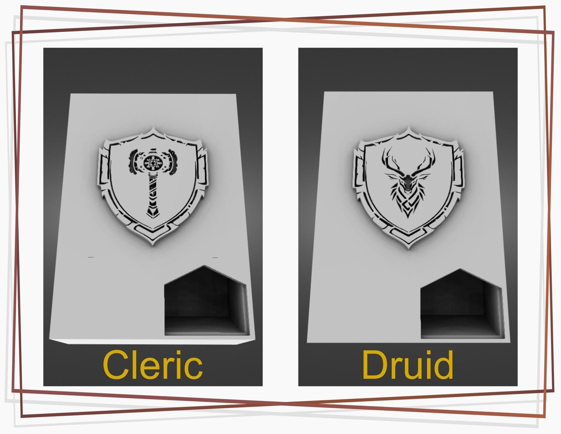 The "Crit Kommander" – Full Size Dice Towers for D&D and Tabletop RPGs - MstrcrftMinis - 1275