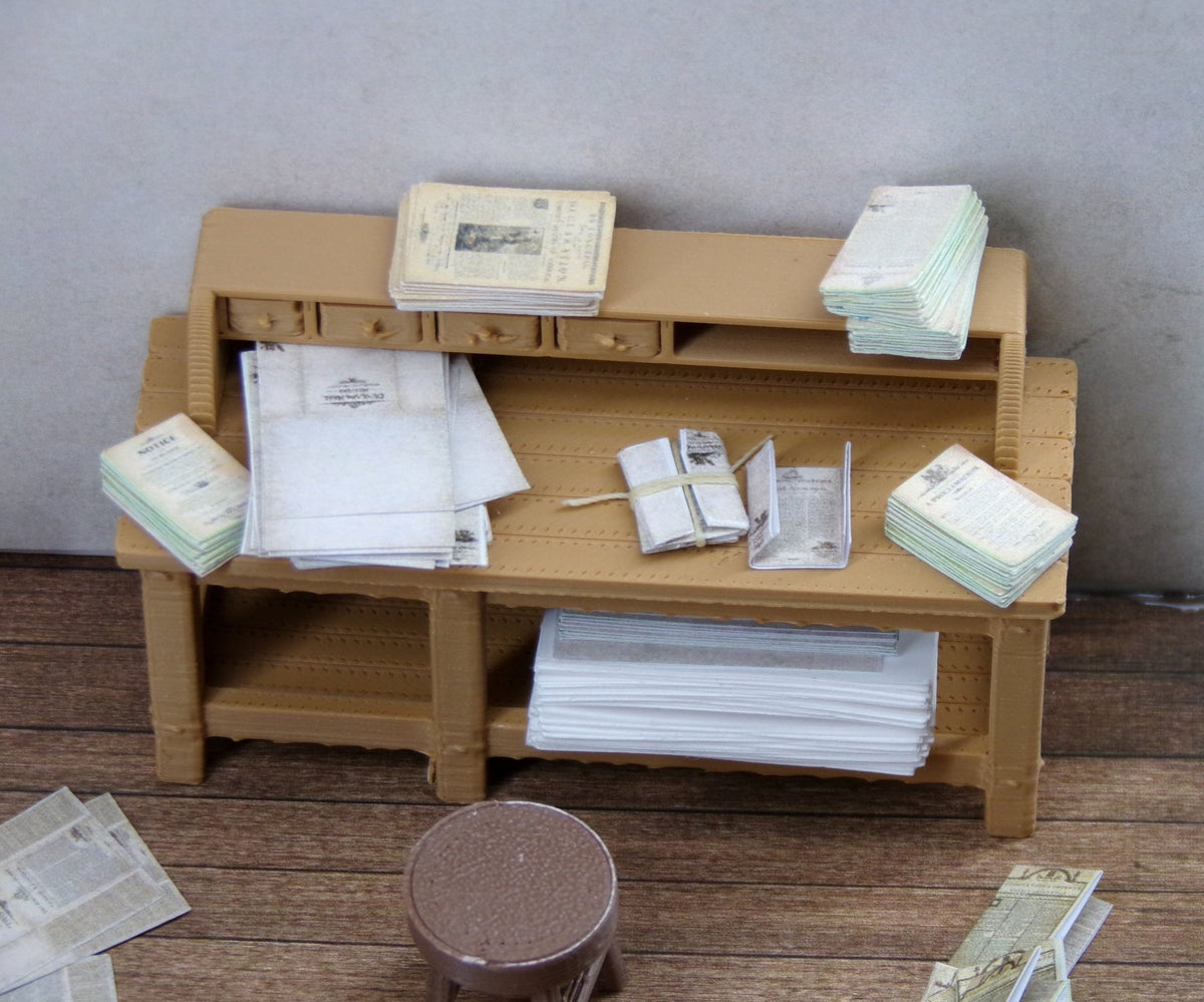 The Heritage Collection (Release 2026-002) - "Letters of Liberty"; A Curated, Limited-Edition Historical Miniature Series in 1:24 Scale - MstrcrftMinis - 2026-002-HC