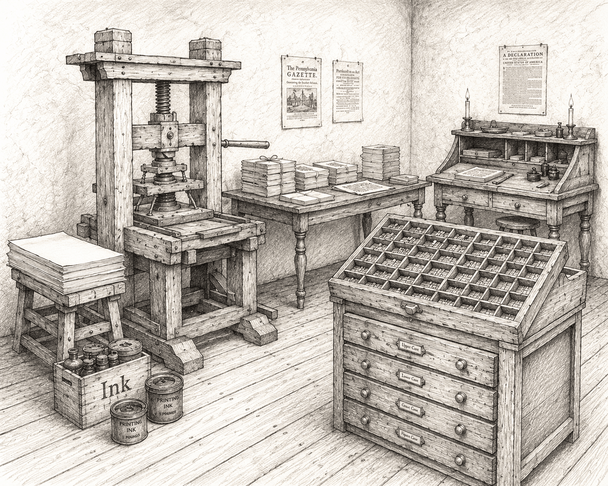 The Heritage Collection (Release 2026-002) - "Letters of Liberty"; A Curated, Limited-Edition Historical Miniature Series in 1:24 Scale - MstrcrftMinis - 2026-002-HC