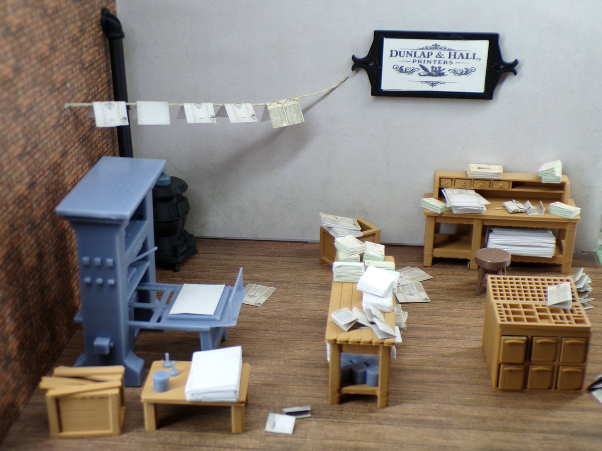 The Heritage Collection (Release 2026-002) - "Letters of Liberty"; A Curated, Limited-Edition Historical Miniature Series in 1:24 Scale - MstrcrftMinis - 2026-002-HC