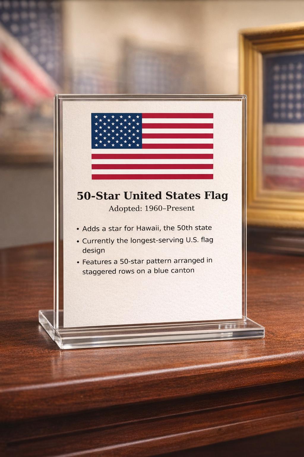 United States Flag Museum Cards – 4x5 Educational Set (40 Cards) - MstrcrftMinis - 1324
