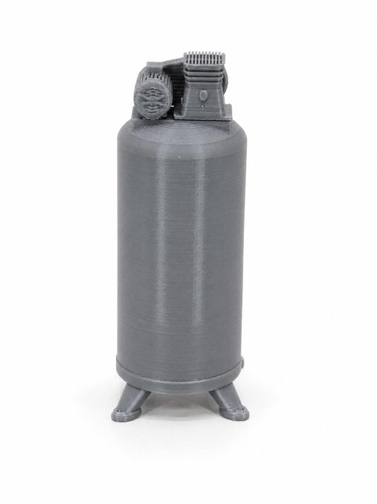 Upright Air Compressor – 1:24 Scale Miniature Shop & Garage Equipment - MstrcrftMinis - 1389