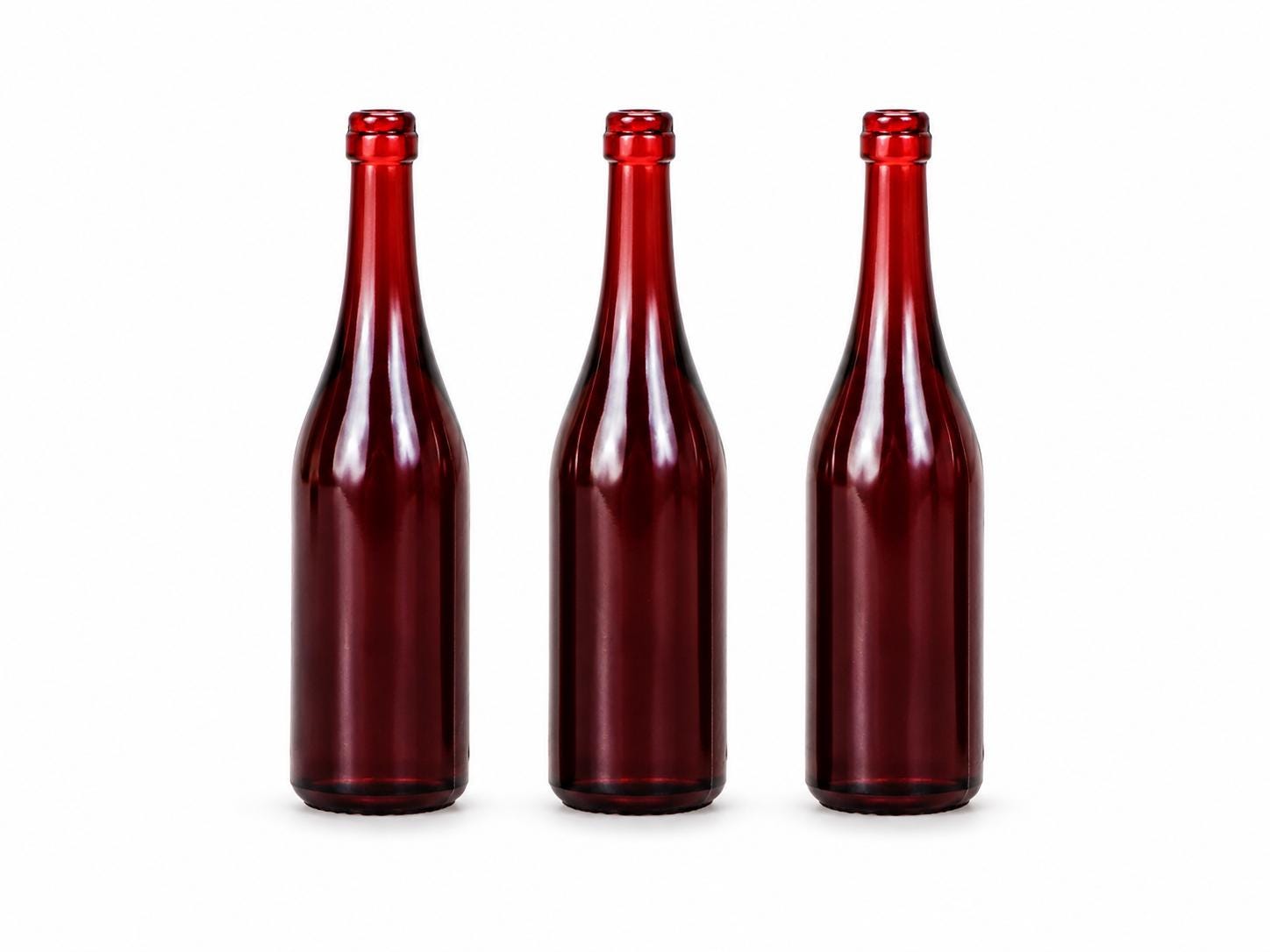 Wine Bottles (10 Pack) – 1:24 Scale Miniature - MstrcrftMinis - 1380